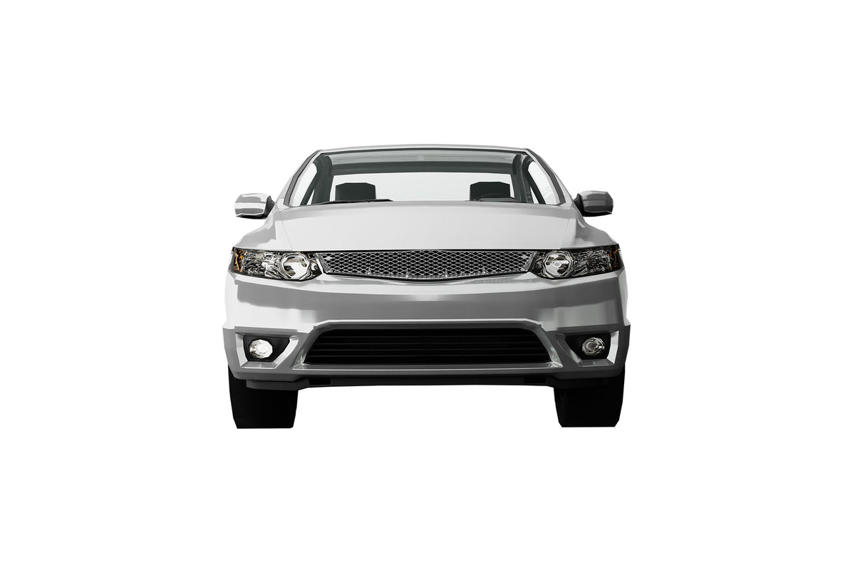 Chrome T-R Mesh Grille for Honda Civic 2006-2008