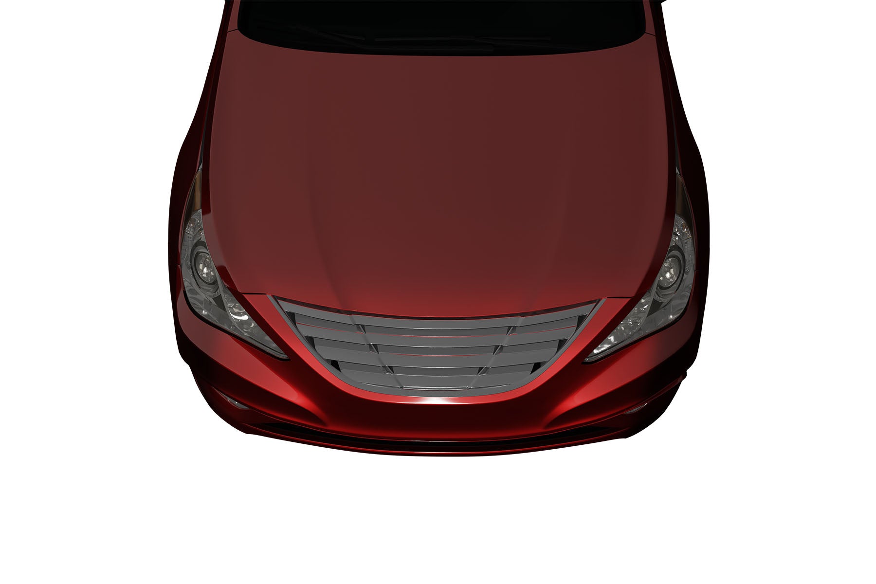 Premium ABS Chrome Horizontal Grille for Hyundai Sonata 2010-2013 | Direct Fit & UV-Resistant