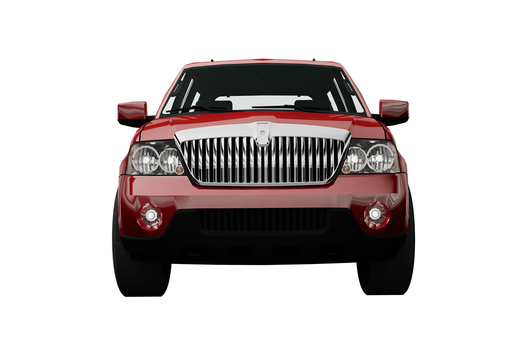 Premium ABS Chrome Vertical Front Grille for 1998-2002 Lincoln Navigator | Direct Fit & UV-Resistant