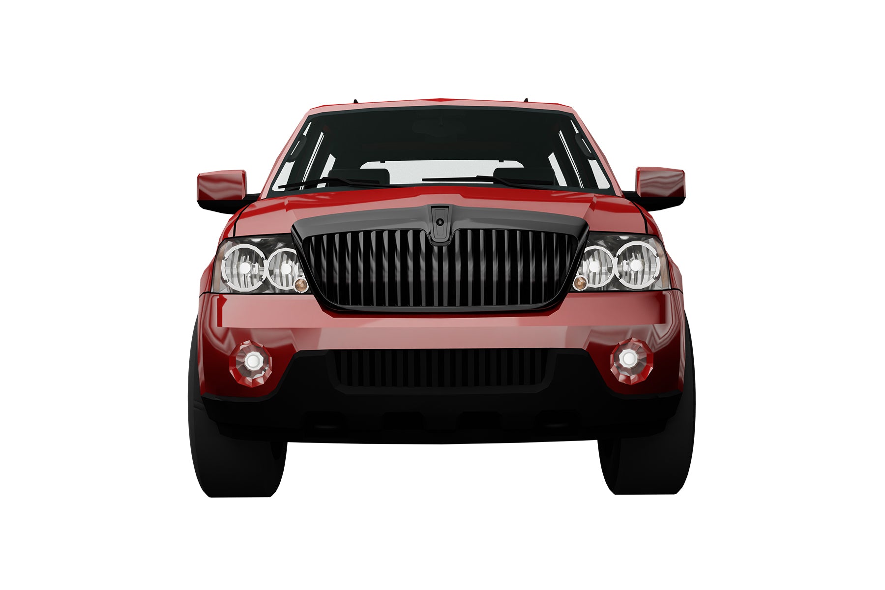 Premium ABS Gloss Black Vertical Grille for 1998-2002 Lincoln Navigator | Direct Fit & UV-Resistant