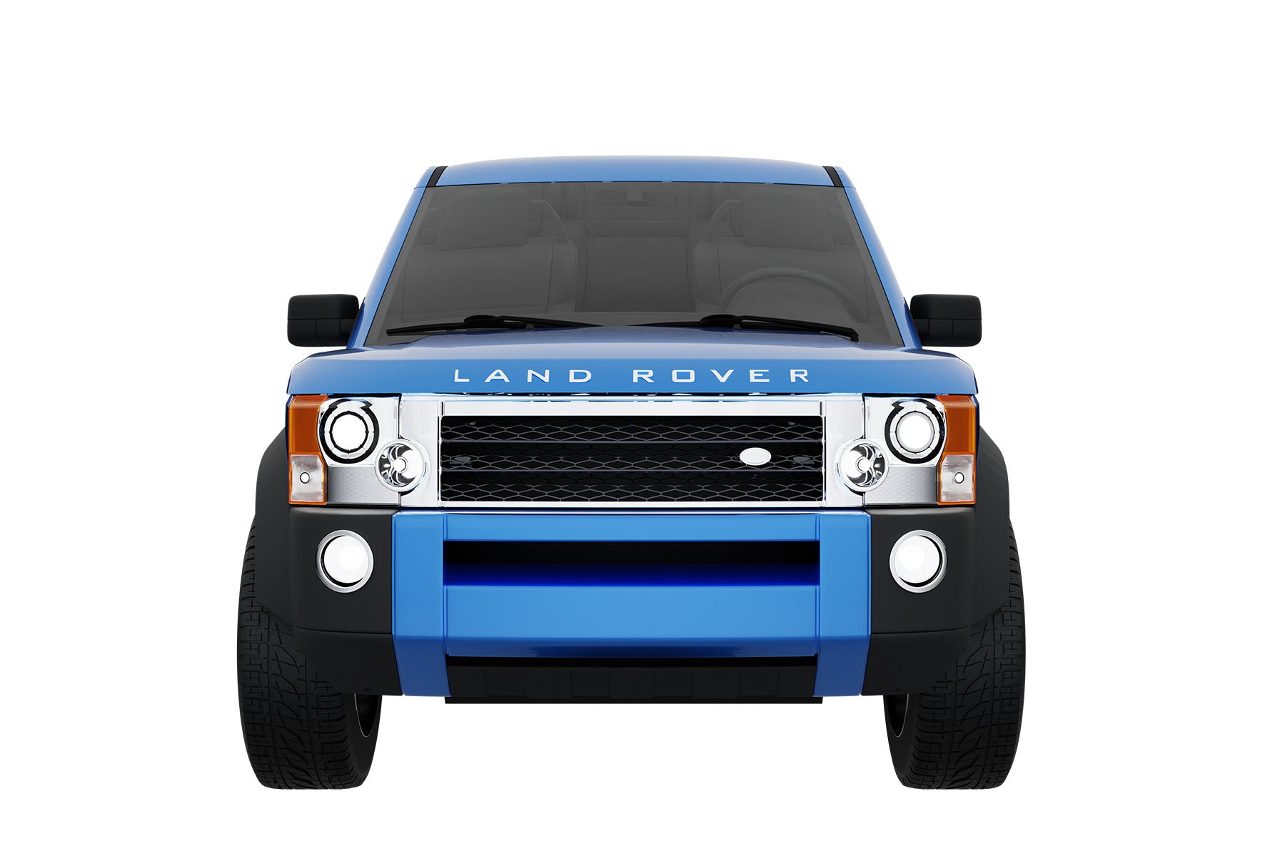 Premium ABS Chrome Black Honeycomb Mesh Grille for Land Rover LR3 Discovery 2005-2009 | Direct Fit & UV-Resistant
