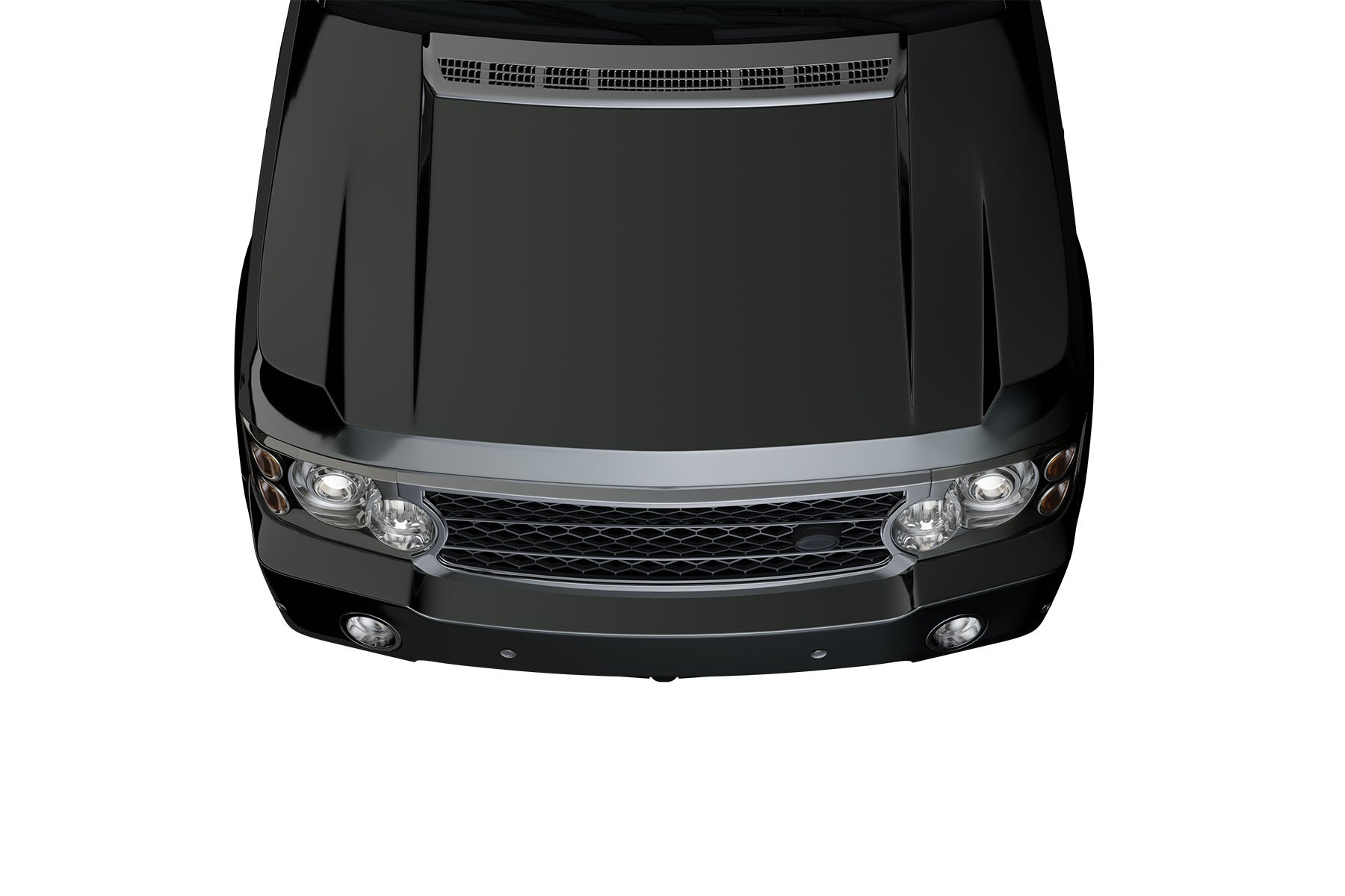 Premium ABS Gloss Black Honeycomb Mesh Grille for Land Rover Range Rover 2006-2009 | Direct Fit & UV-Resistant