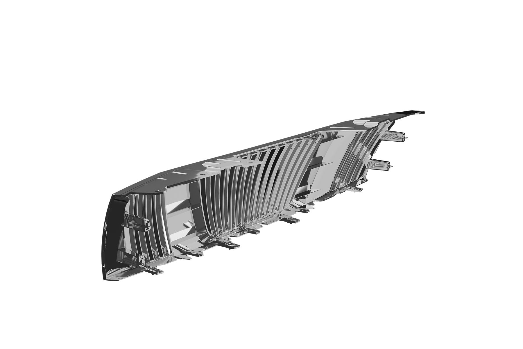 Premium ABS Chrome Vertical Grille for Nissan Frontier 2005-2008 | Direct Fit & UV-Resistant