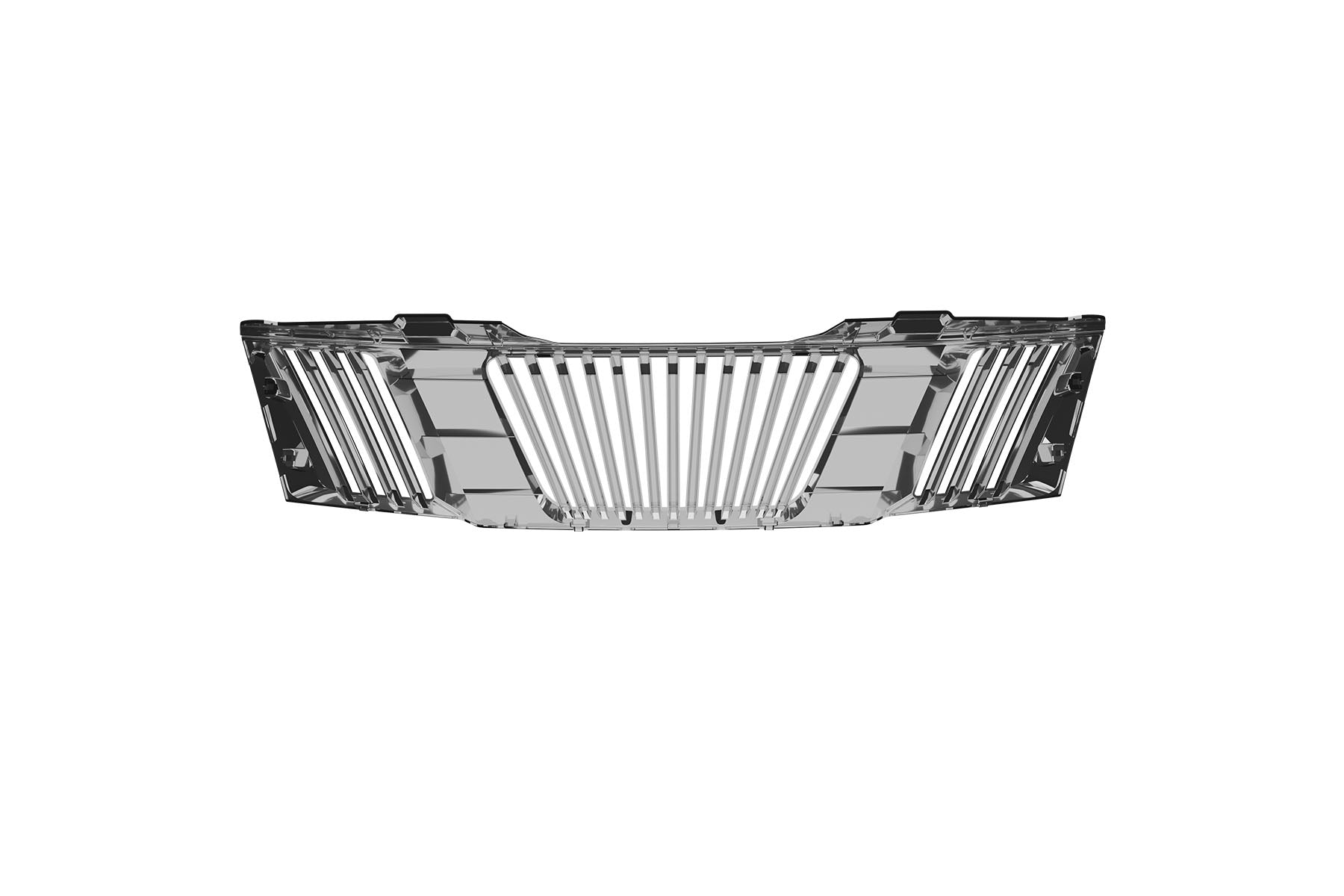 Premium ABS Chrome Vertical Grille for Nissan Frontier 2005-2008 | Direct Fit & UV-Resistant