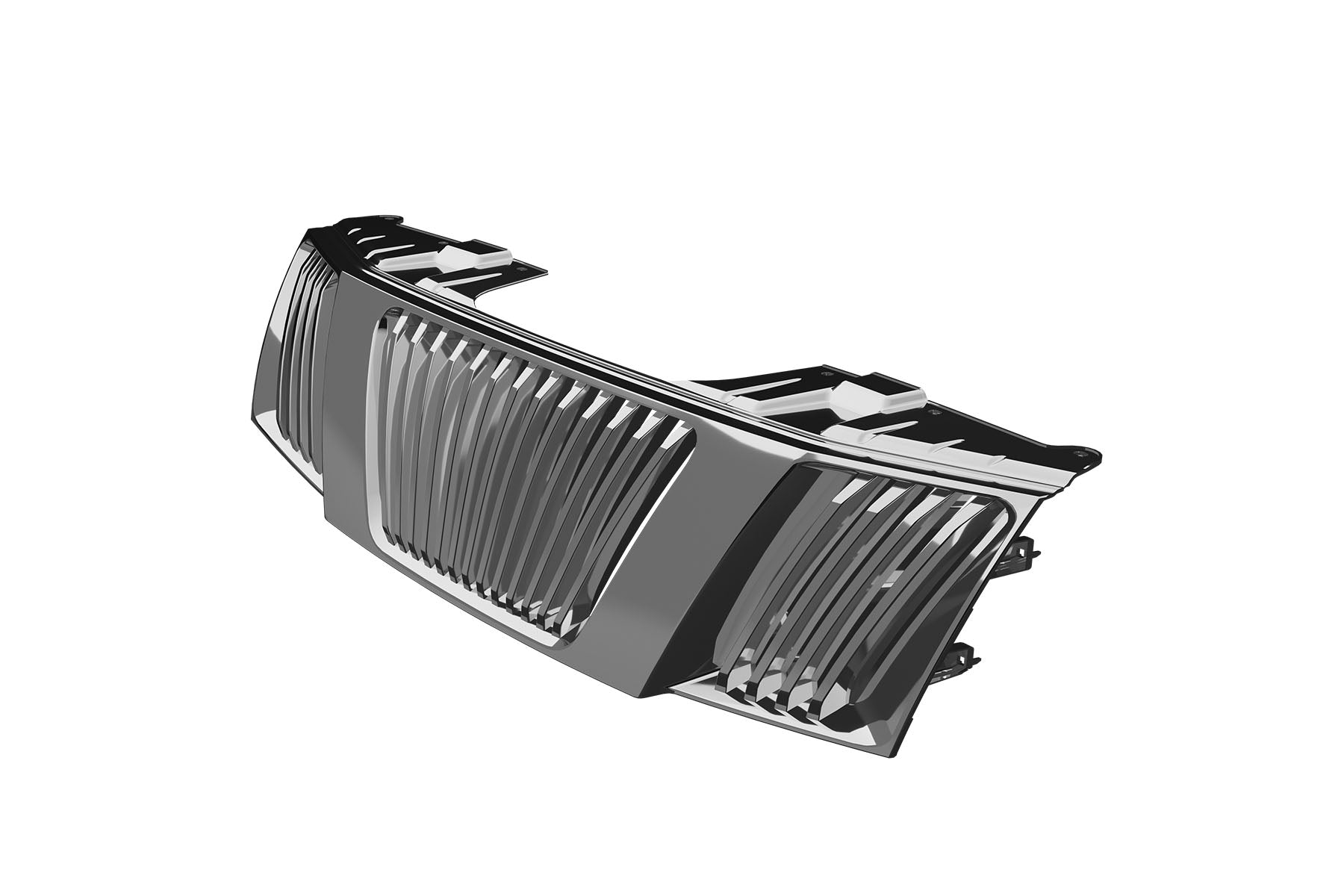 Premium ABS Chrome Vertical Grille for Nissan Frontier 2005-2008 | Direct Fit & UV-Resistant