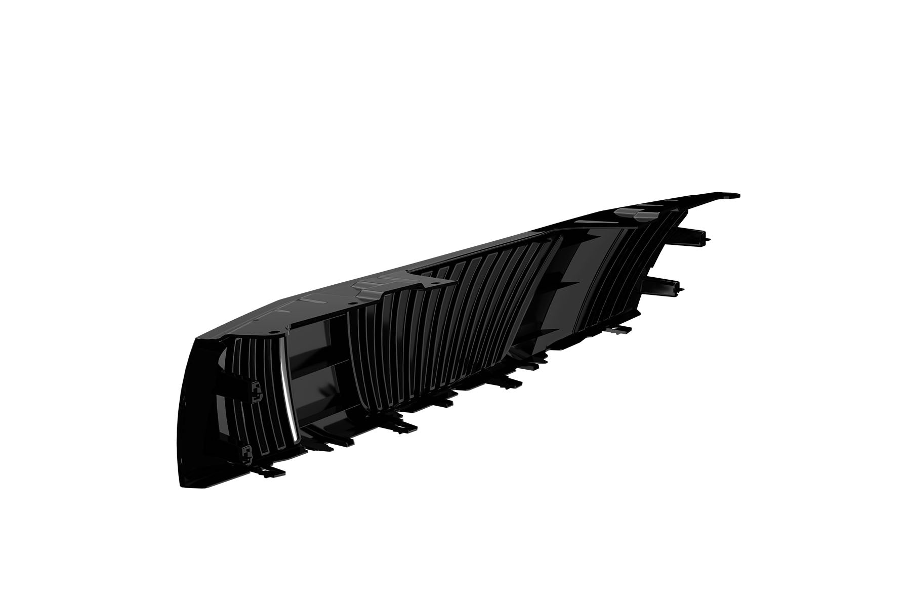 Premium ABS Gloss Black Vertical Grille for Nissan Frontier/Pathfinder 2005-2008 | Direct Fit & UV-Resistant