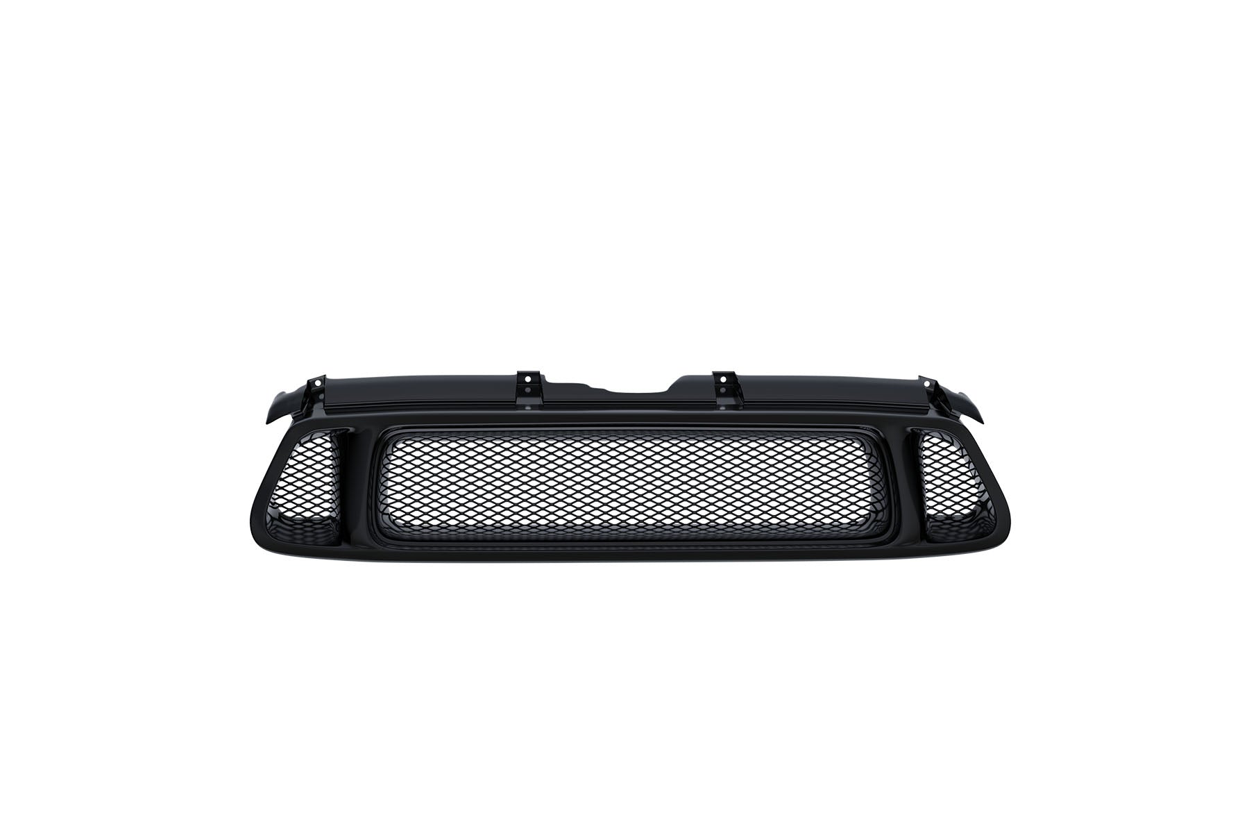 Premium Aluminum Gloss Black Sport Mesh Grille for Subaru Impreza 2004-2005 | Direct Fit & UV-Resistant