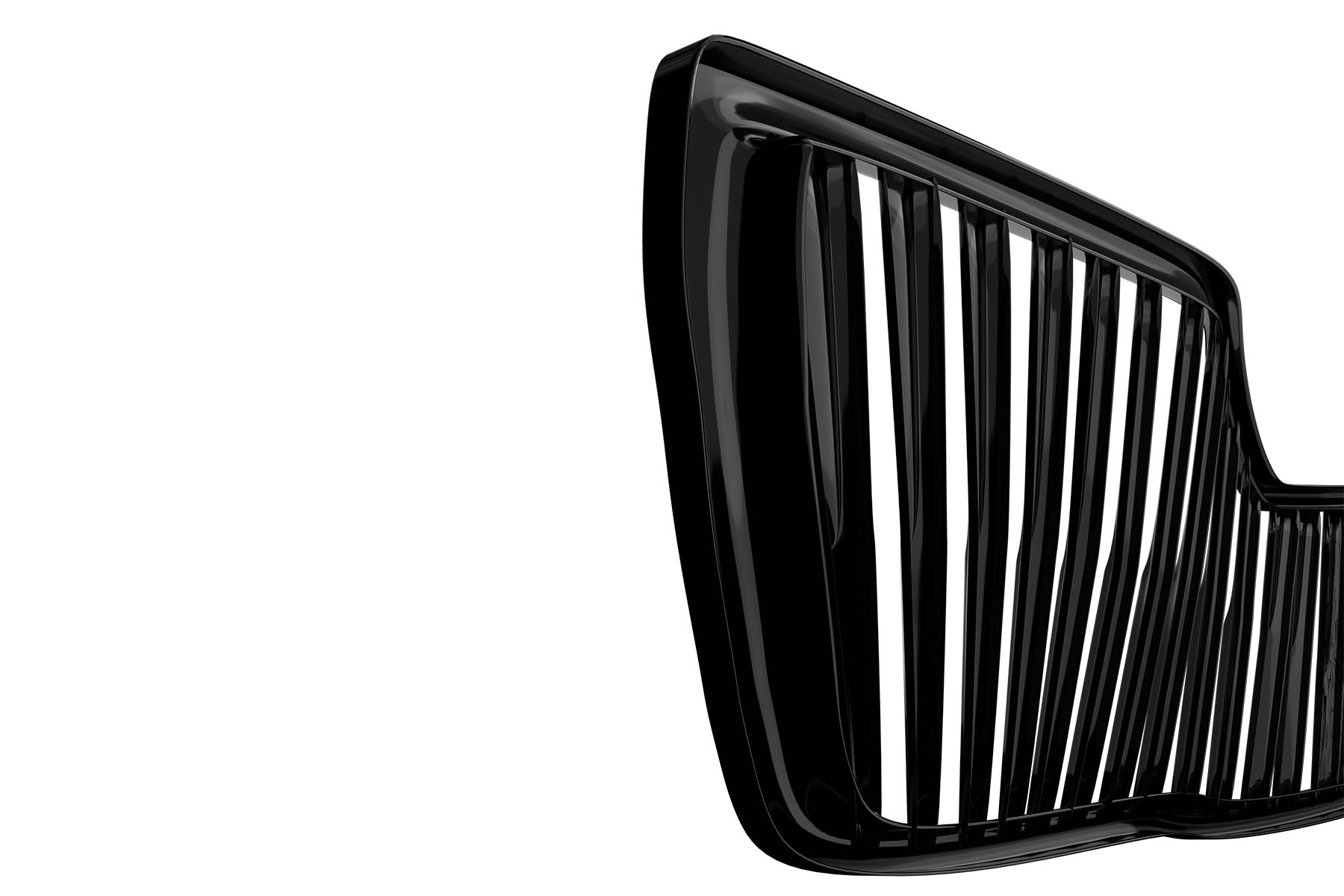 Premium ABS Gloss Black Vertical Grille for Toyota Camry 2010-2011 | Direct Fit & UV-Resistant