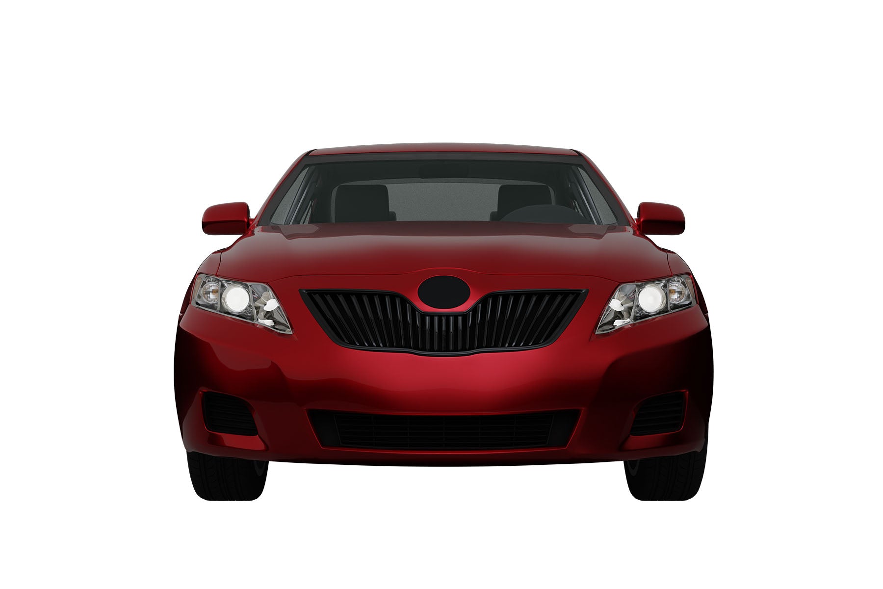 Premium ABS Gloss Black Vertical Grille for Toyota Camry 2010-2011 | Direct Fit & UV-Resistant