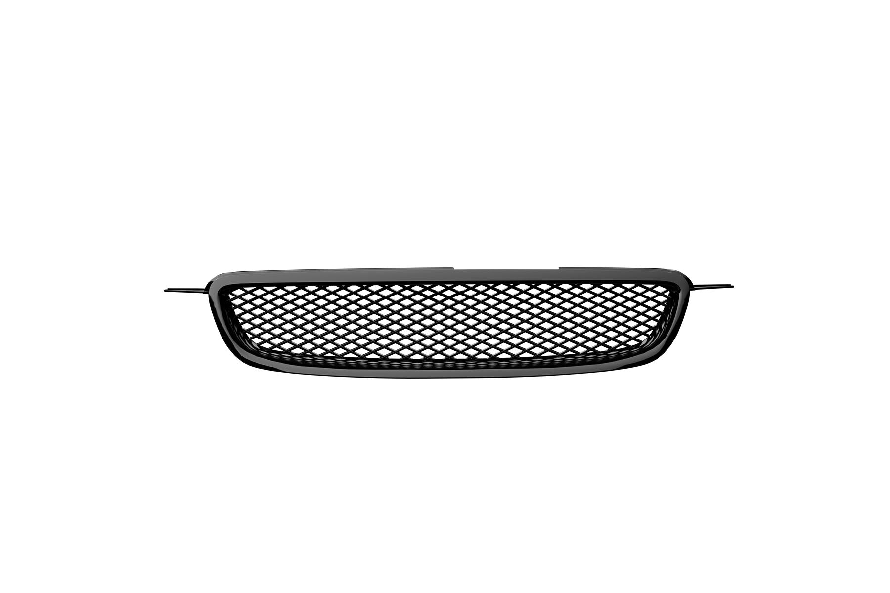 Premium ABS Glossy Black T-R Mesh Grille for Toyota Corolla 2003-2004 | Direct Fit & UV-Resistant