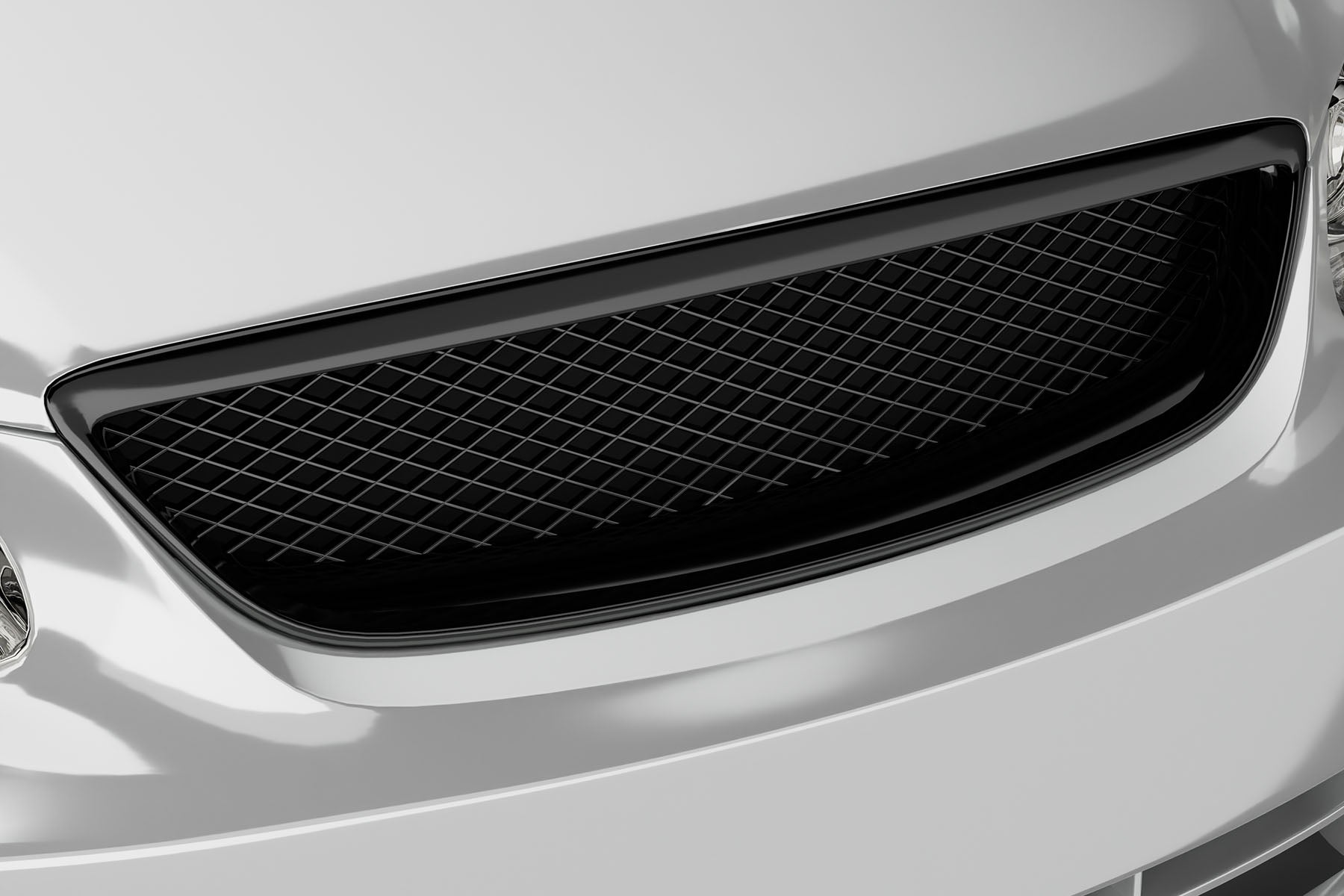 Premium ABS Glossy Black T-R Mesh Grille for Toyota Corolla 2003-2004 | Direct Fit & UV-Resistant