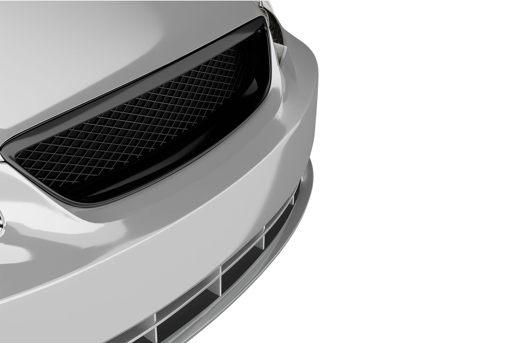 Premium ABS Glossy Black T-R Mesh Grille for Toyota Corolla 2003-2004 | Direct Fit & UV-Resistant