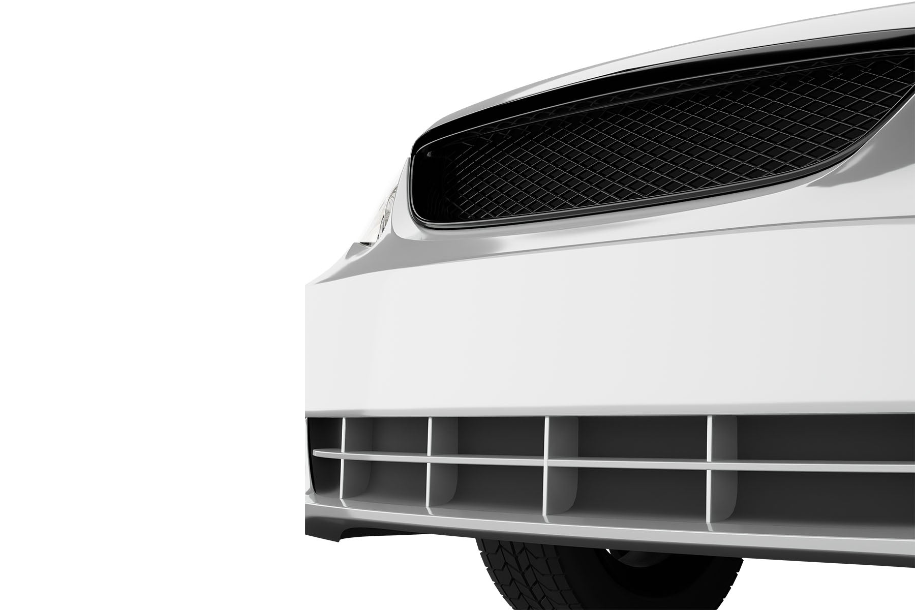 Premium ABS Glossy Black T-R Mesh Grille for Toyota Corolla 2003-2004 | Direct Fit & UV-Resistant