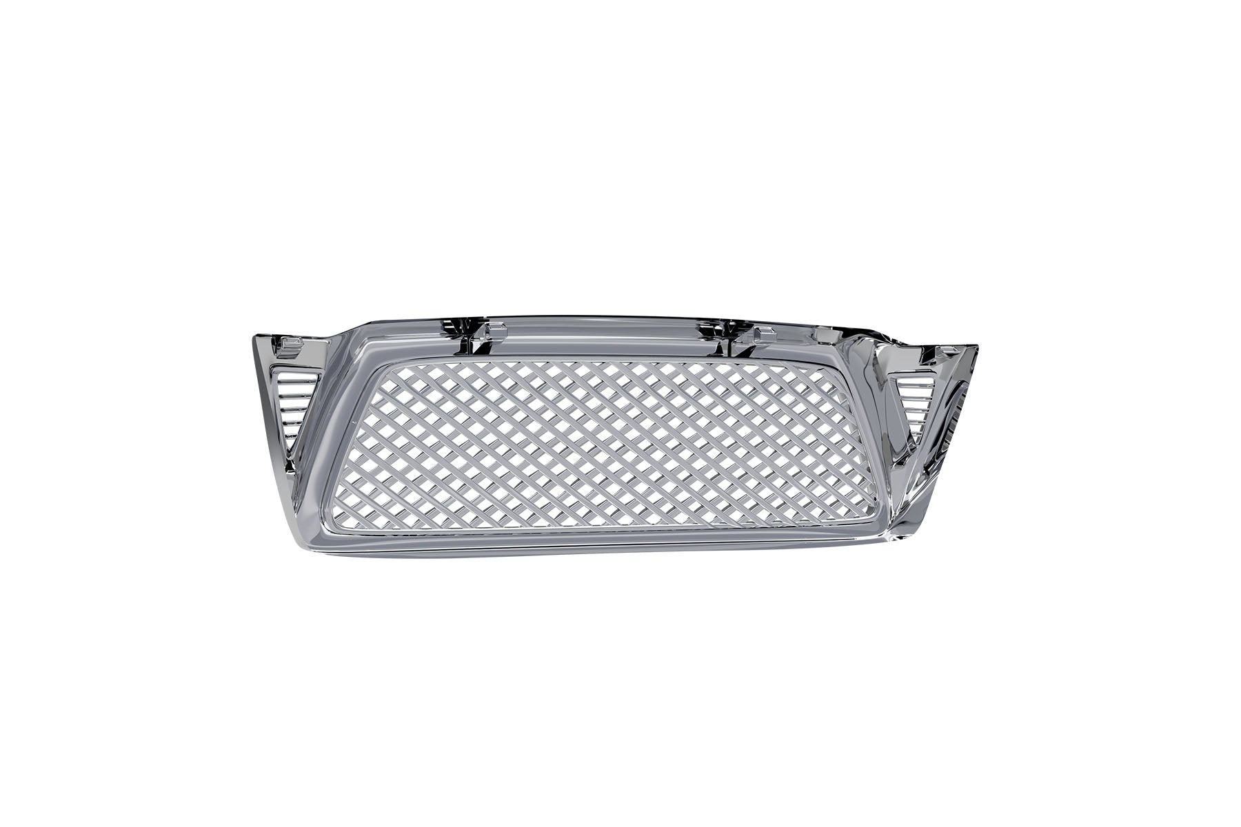 Premium ABS Chrome Dragon Mesh Grille for Toyota Tacoma 2005-2011 | Direct Fit & LED-Ready