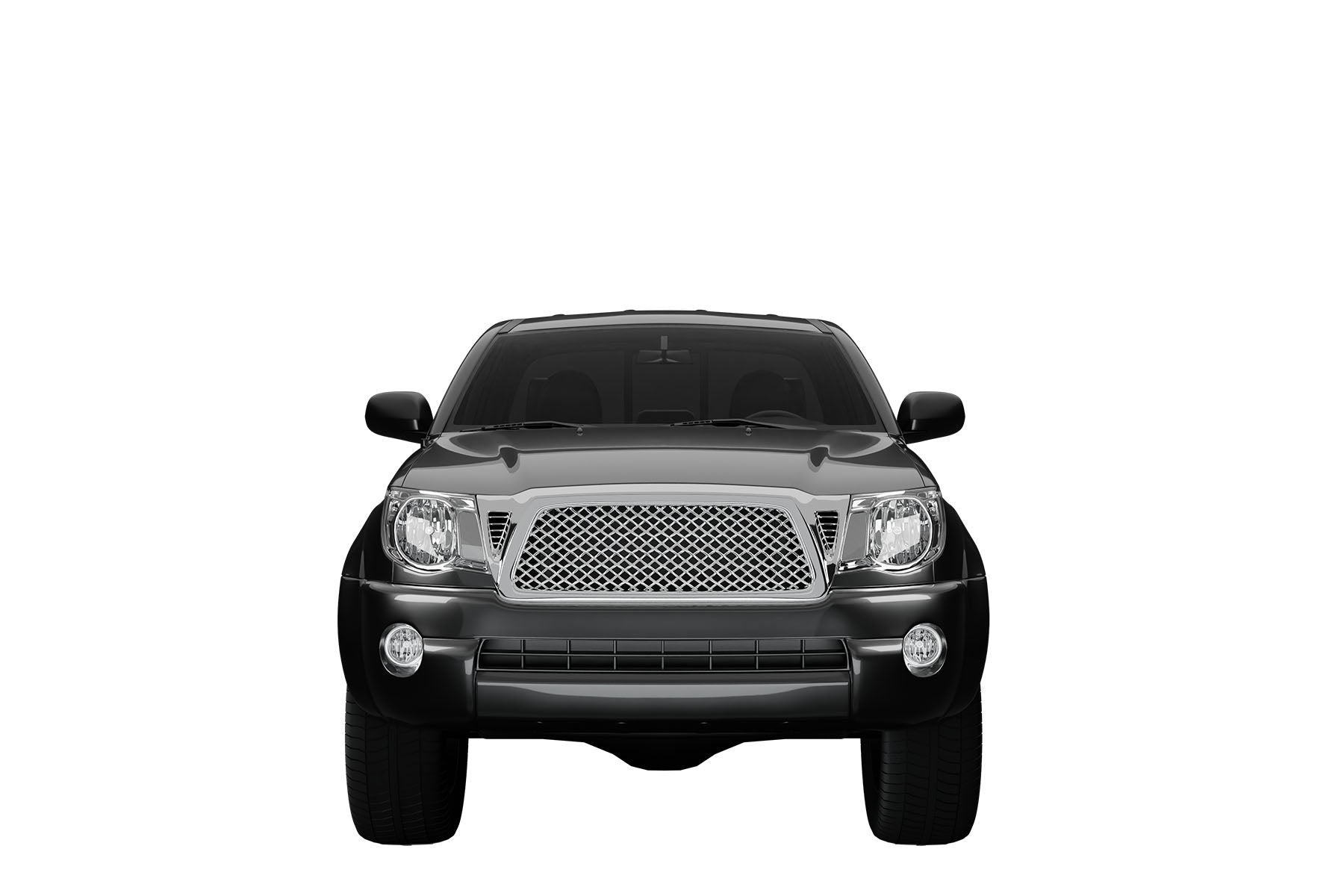 Premium ABS Chrome Dragon Mesh Grille for Toyota Tacoma 2005-2011 | Direct Fit & LED-Ready