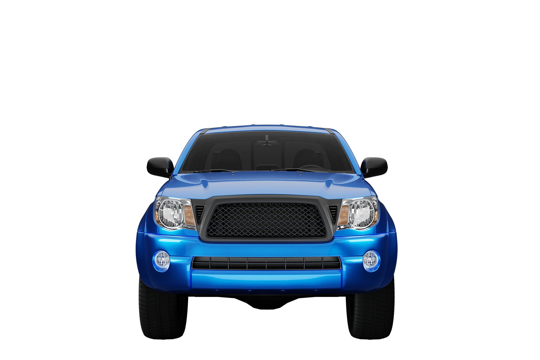 Premium ABS Matte Black Dragon Mesh Grille for Toyota Tacoma 2005-2011 | Direct Fit & UV-Resistant