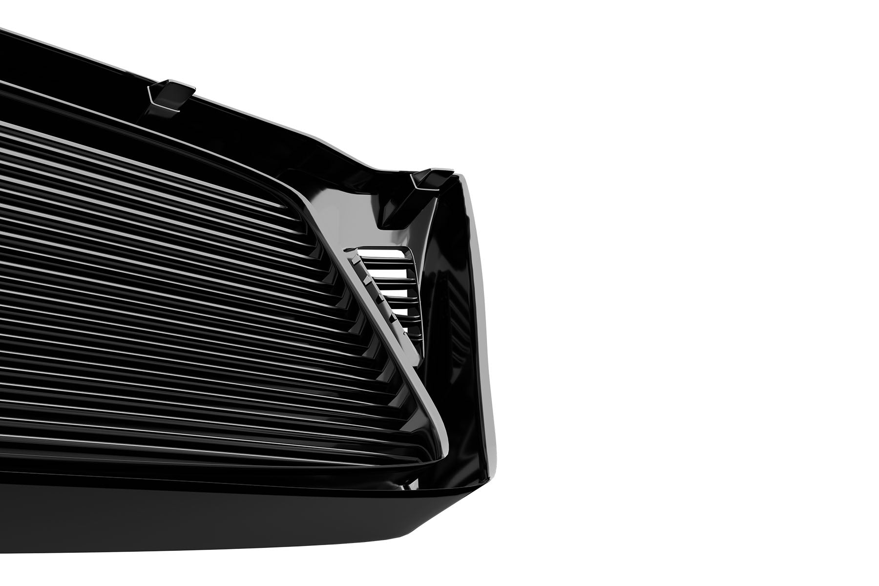 Premium ABS Gloss Black Horizontal Grille for Toyota Tacoma 2005-2011 | Direct Fit & UV-Resistant