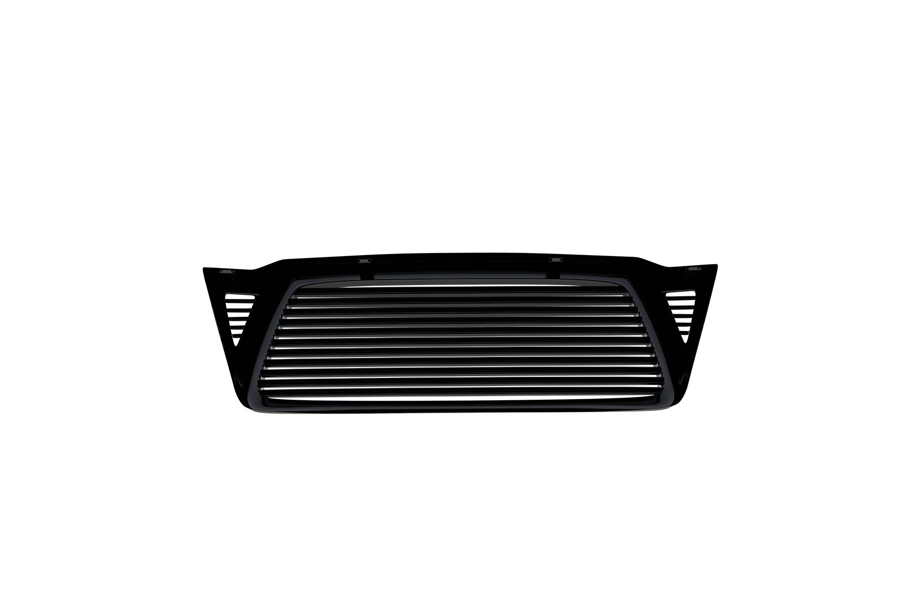 Premium ABS Gloss Black Horizontal Grille for Toyota Tacoma 2005-2011 | Direct Fit & UV-Resistant