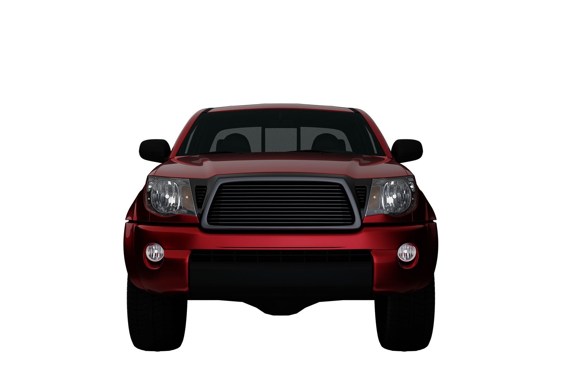 Premium ABS Gloss Black Horizontal Grille for Toyota Tacoma 2005-2011 | Direct Fit & UV-Resistant