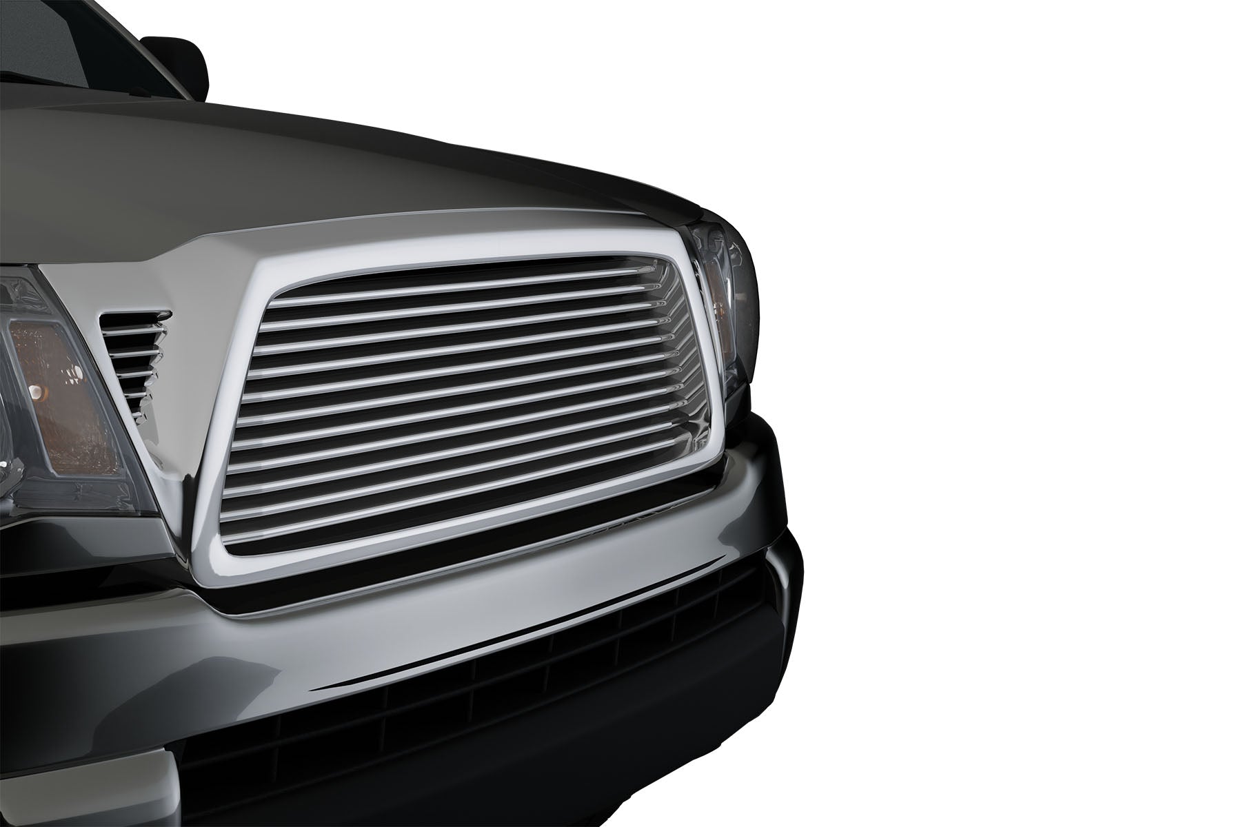 Premium ABS Chrome Horizontal Grille for Toyota Tacoma 2005-2011 | Direct Fit & UV-Resistant