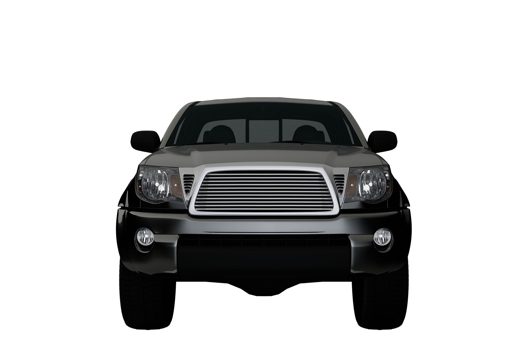 Premium ABS Chrome Horizontal Grille for Toyota Tacoma 2005-2011 | Direct Fit & UV-Resistant
