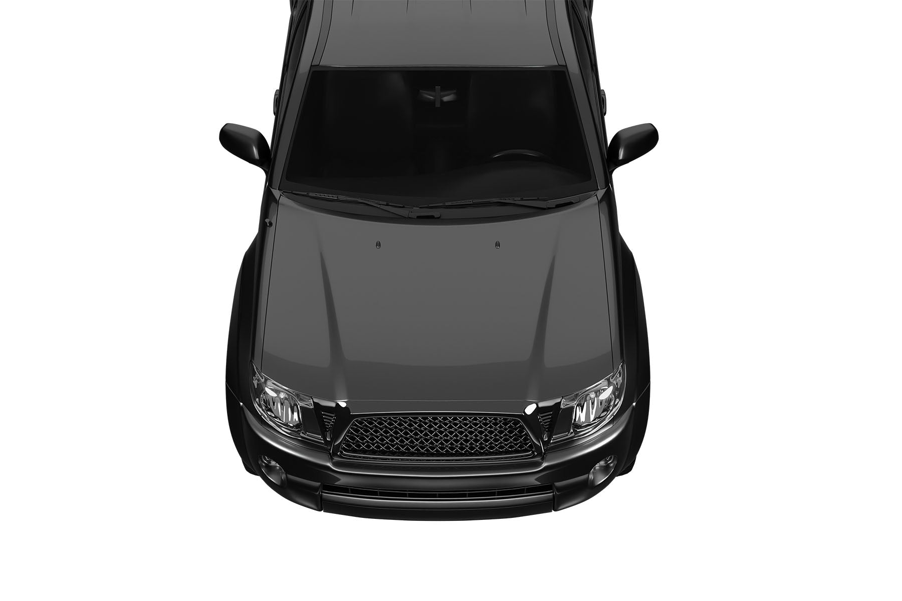 Premium ABS Glossy Black Mesh Grille for 2005-2011 Toyota Tacoma | Direct Fit & UV-Resistant