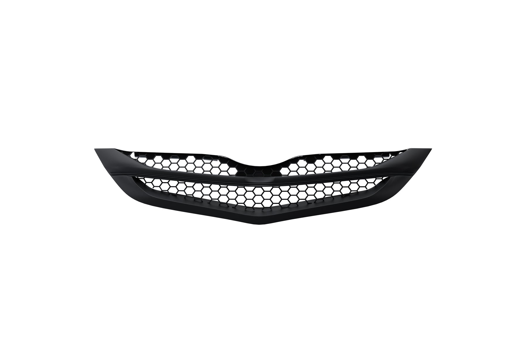 Premium ABS Matte Black Honeycomb Mesh Grille for Toyota Yaris 2007-2009 | Direct Fit & UV-Resistant