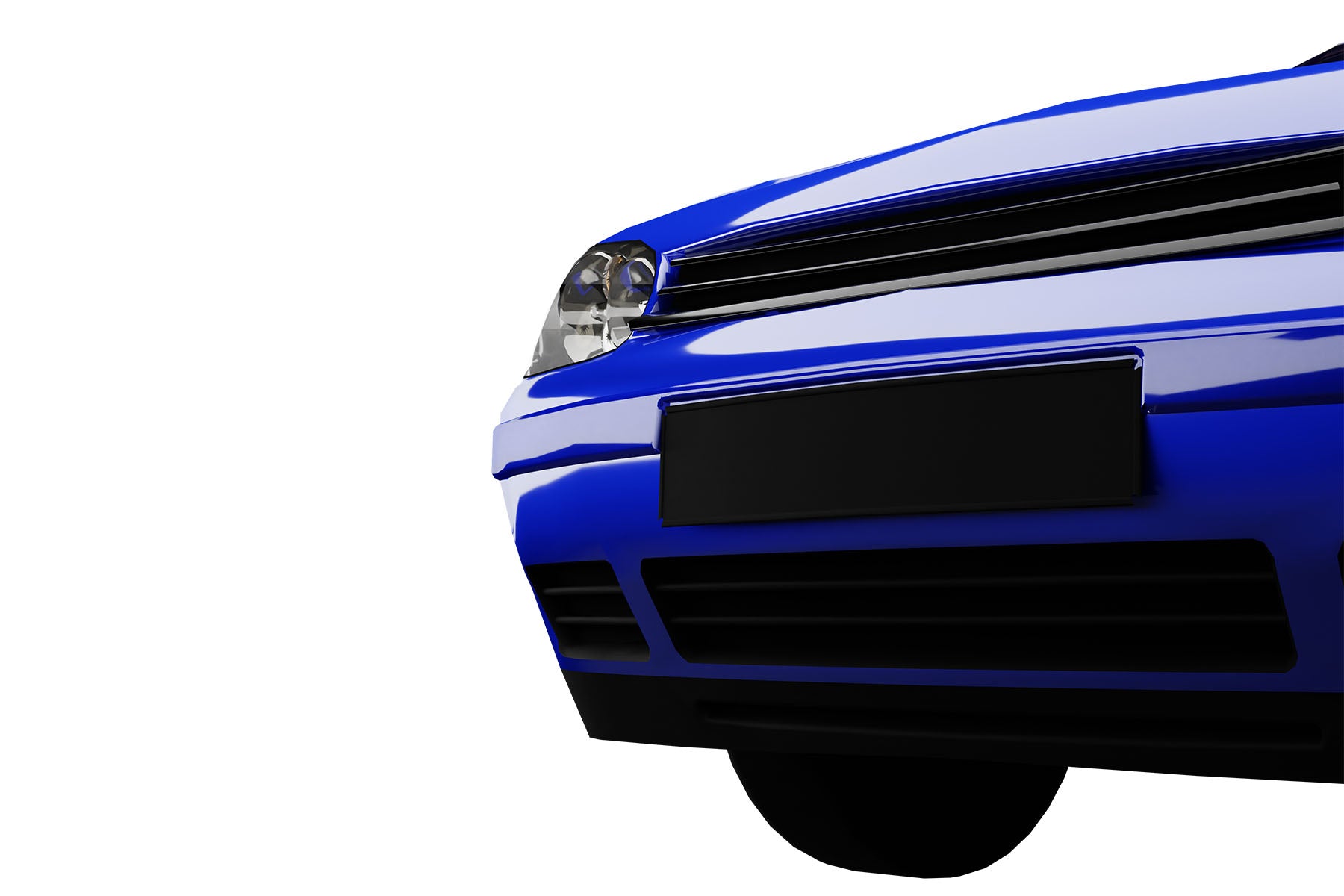 Premium ABS Gloss Black Sport Mesh Grille for Volkswagen Golf/GTI/R32 1999-2006 | Direct Fit & UV-Resistant