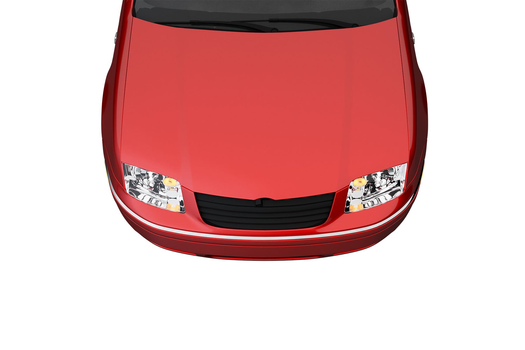 Premium ABS Matte Black Sport Mesh Grille for Volkswagen Jetta / Bora MK4 1999-2005 | Direct Fit & UV-Resistant