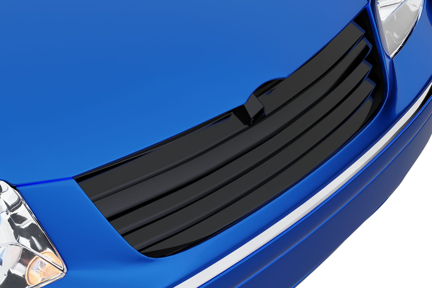 Premium ABS Gloss Black Sport Mesh Grille for Volkswagen Jetta 1999-2005 | Direct Fit & UV-Resistant