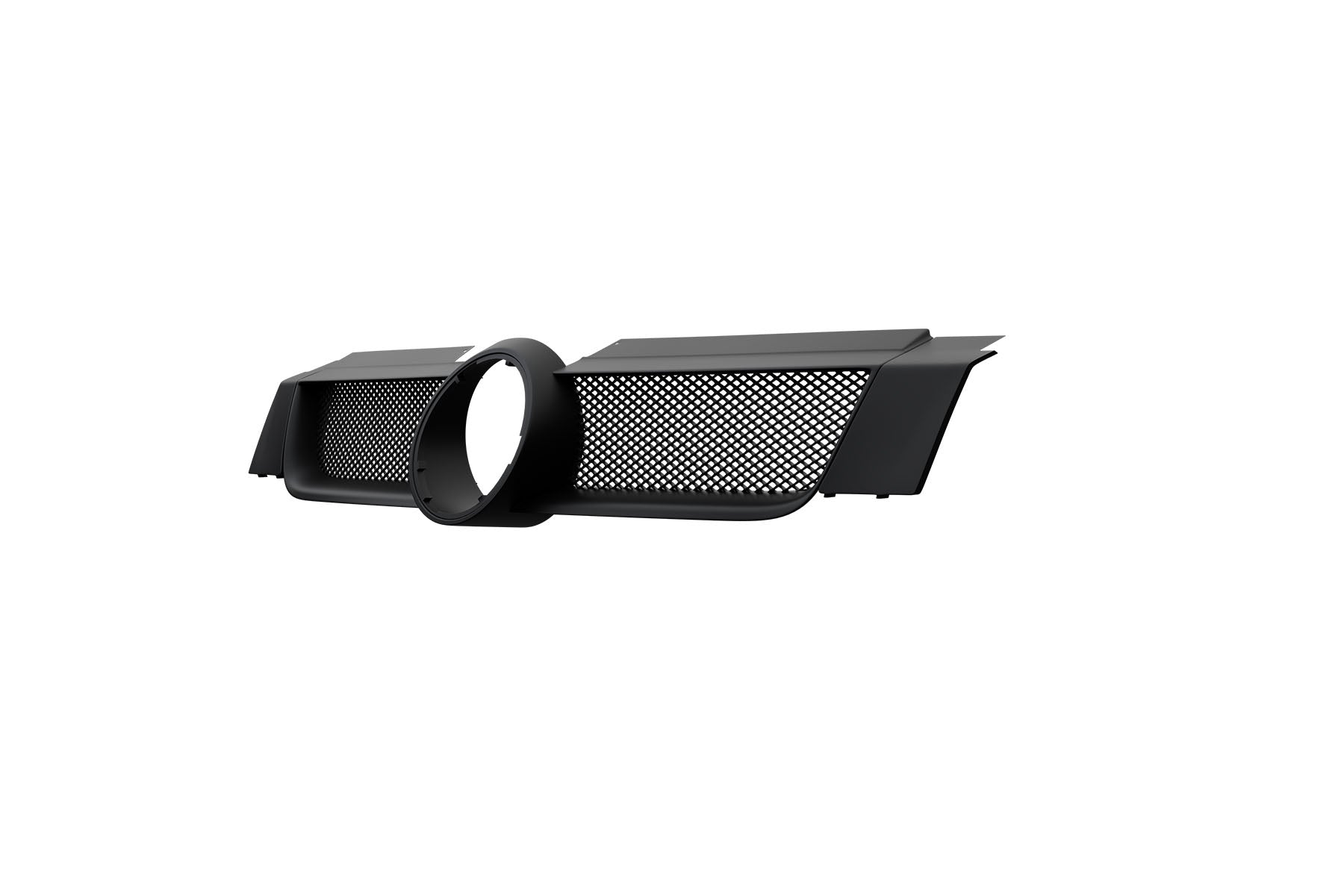 Premium Aluminum Gloss Black Mesh Grille for Volkswagen Rabbit 2006-2009 | Direct Fit & LED-Ready