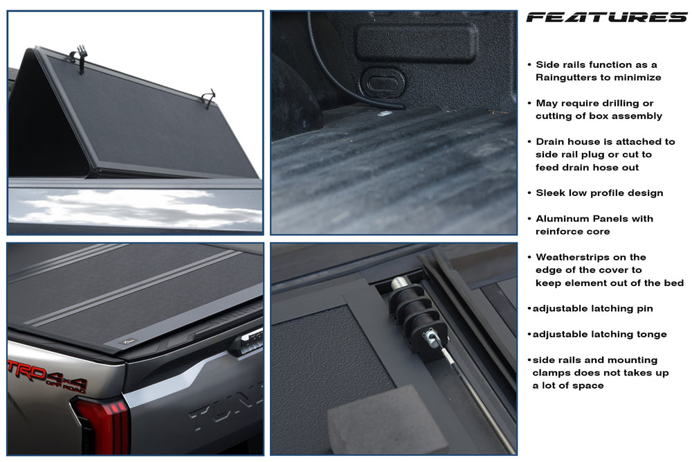 MilesRunner For 2019-2025 Chevrolet GMC Silverado/Sierra 1500 5.8' Bed