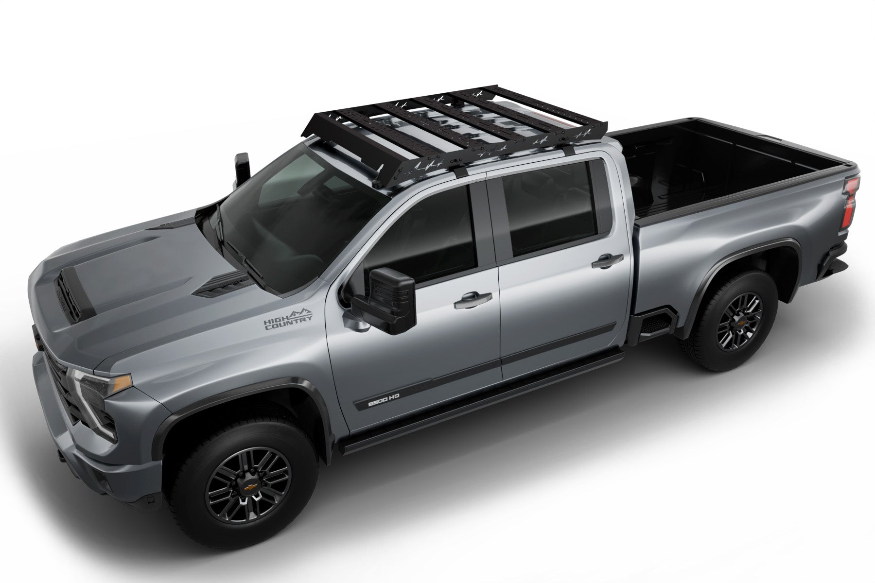 2020-2025 Chevy Silverado 2500HD /3500HD  / GMC Sierra/ Sierra Denali 2500HD/3500HD Crew Cab Low Profit Roof Rack