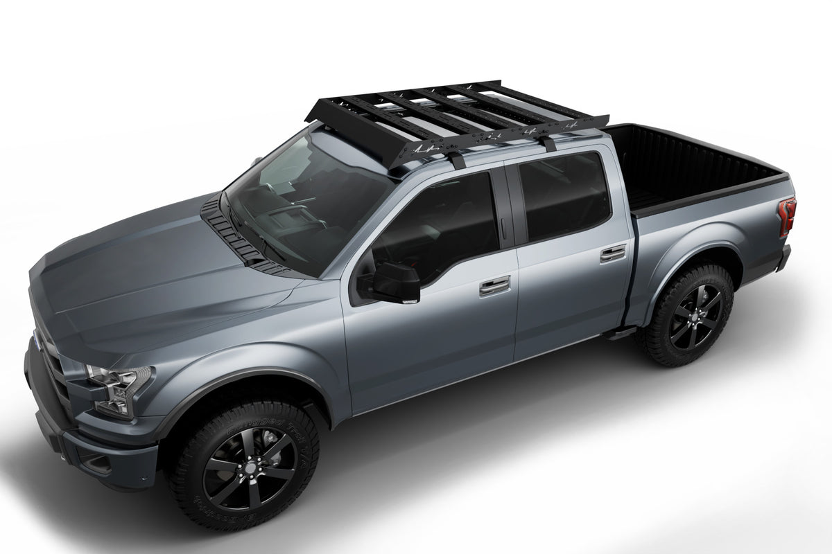 Pipe Rack F150 2015-2024 Ford F150 Crew Cab Custom Fit Roof Rack