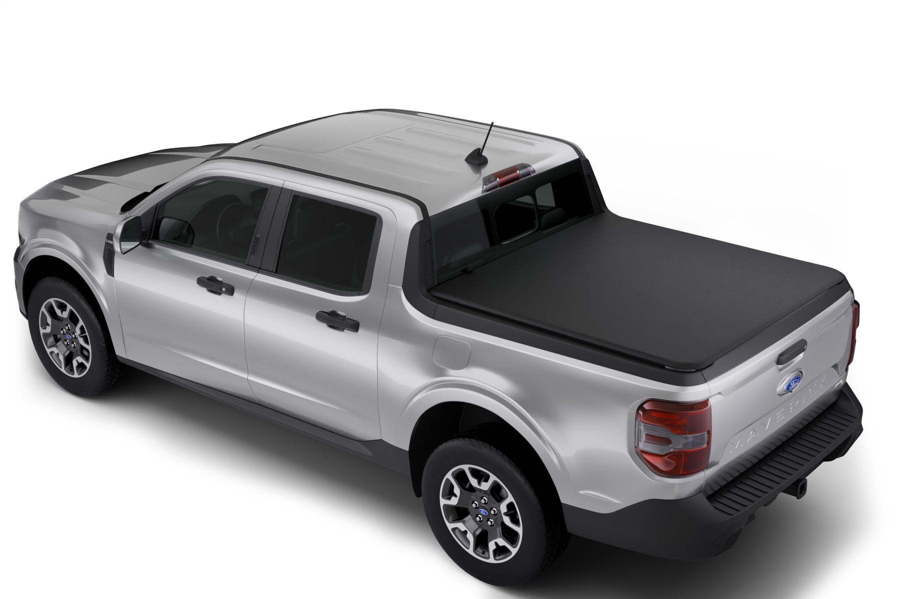 MilesRunner For 2022-2024 Ford Maverick 4.5 Ft Bed Lock Roll Up Vinyl Tonneau Cover