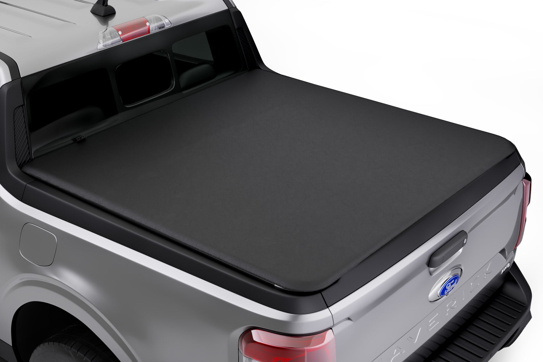 MilesRunner For 2022-2024 Ford Maverick 4.5 Ft Bed Lock Roll Up Vinyl Tonneau Cover