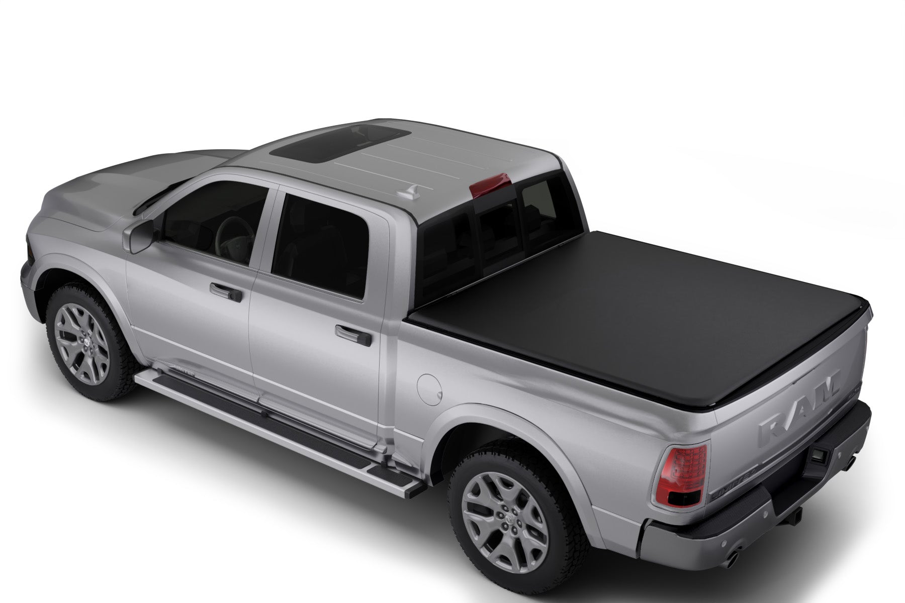 MilesRunner For 2009-2018 Dodge Ram 6.4/6.5 Feet Bed Lock Roll Up Vinyl Tonneau Cover