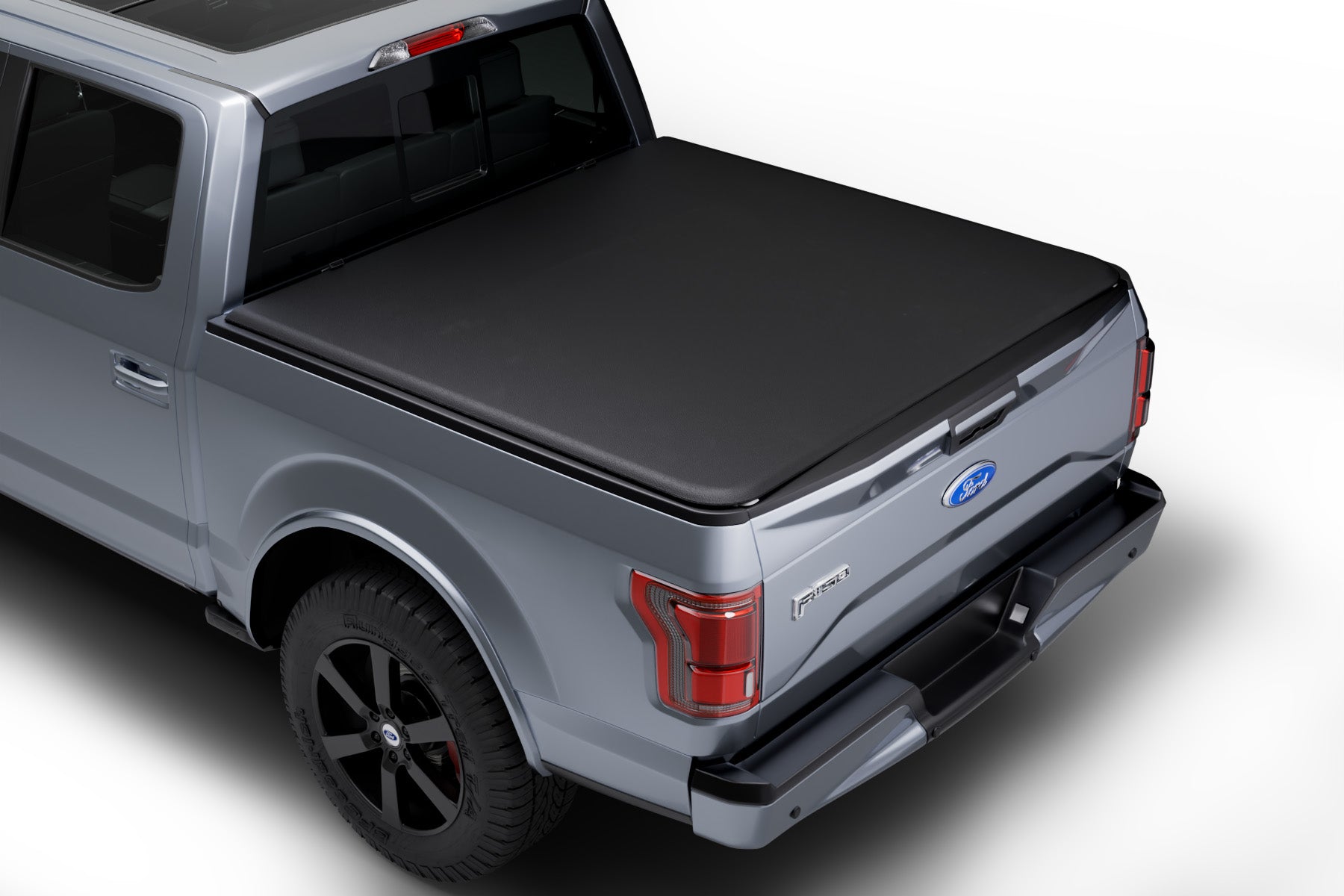 MilesRunner For 2015-2025 Ford F150 6.5 Ft Bed LW Hard Quad Fold Tonneau Cover