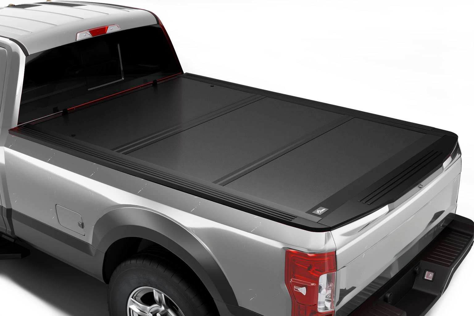 MilesRunner For 1999-2016 F250/F350 6.5' Bed Low Profile Hard Tri Fold Tonneau Cover