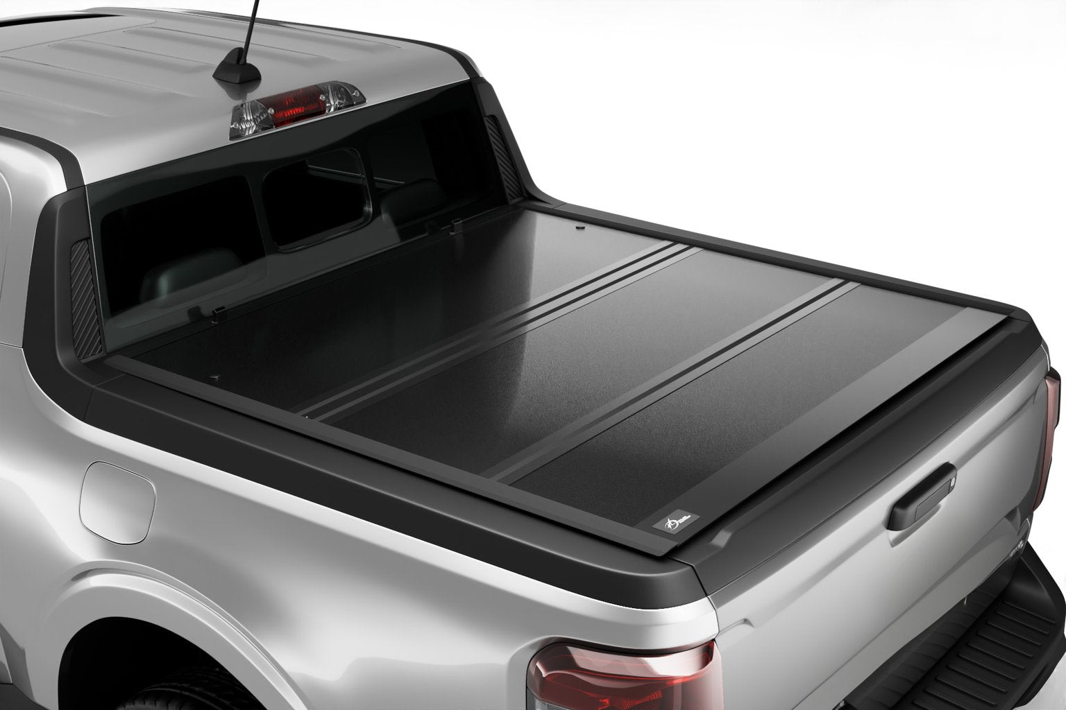 MilesRunner For 2022-2025 Maverick 4.5 Ft Bed Low Profile Hard Tri Fold Tonneau Cover
