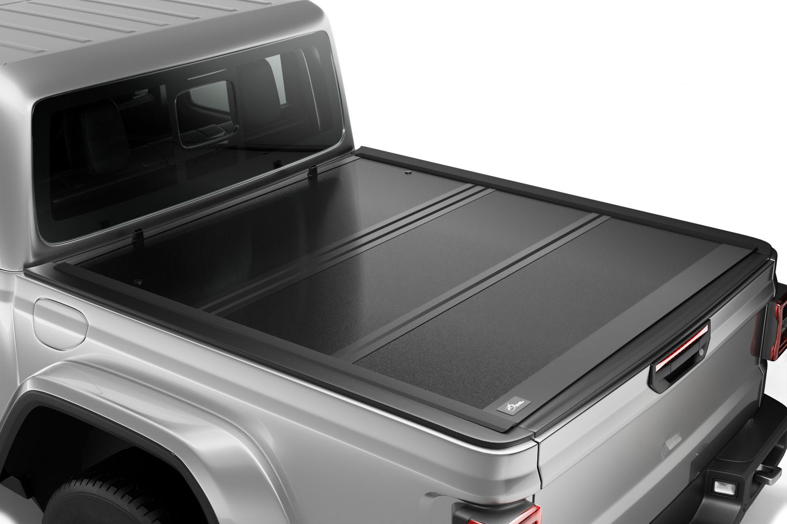 MilesRunner For 2020-2024 Gladiator 5 Feet Bed Low Profile Hard Tri Fold Tonneau Cover