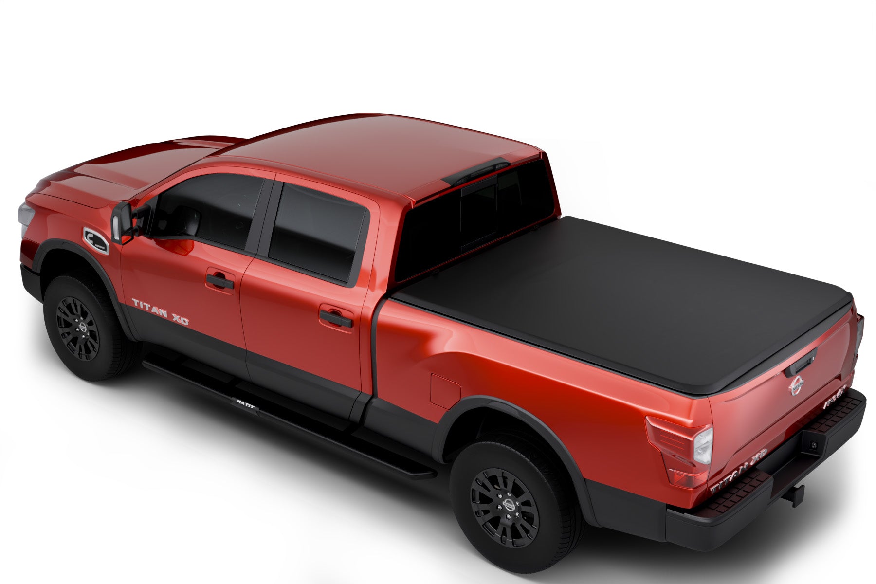 MilesRunner For 2016-2024 Titan 5.5 Ft 66" Bed LW Hard Quad Fold Tonneau Cover