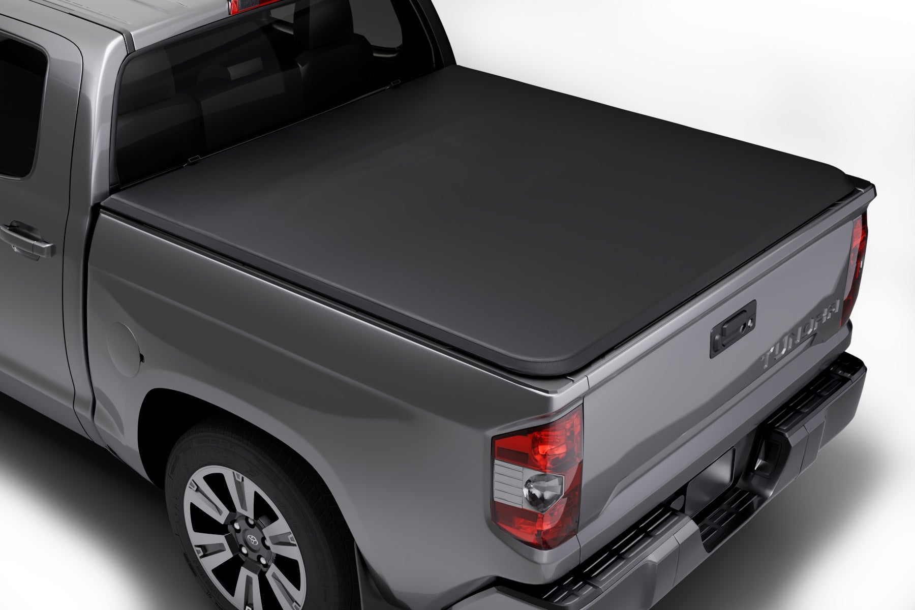 MilesRunner For 2014-2021 Toyota Tundra 6.5 Ft Bed Tri Fold Soft Vinyl Tonneau Cover