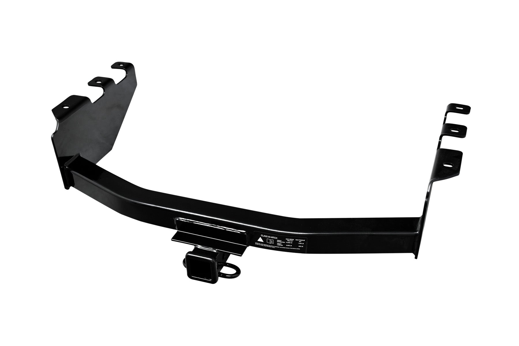 MilesRunner For 07-18 Silverado/Sierra 1500 Class 3 Trailer Hitch Receiver 2" - Blk