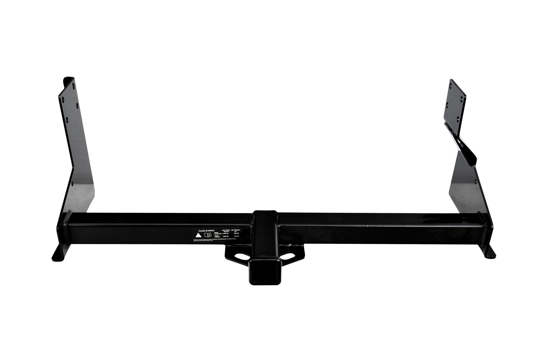 MilesRunner For 2007-2021 Sprinter Van Class 3 Trailer Hitch Tow Receiver 2" - Black