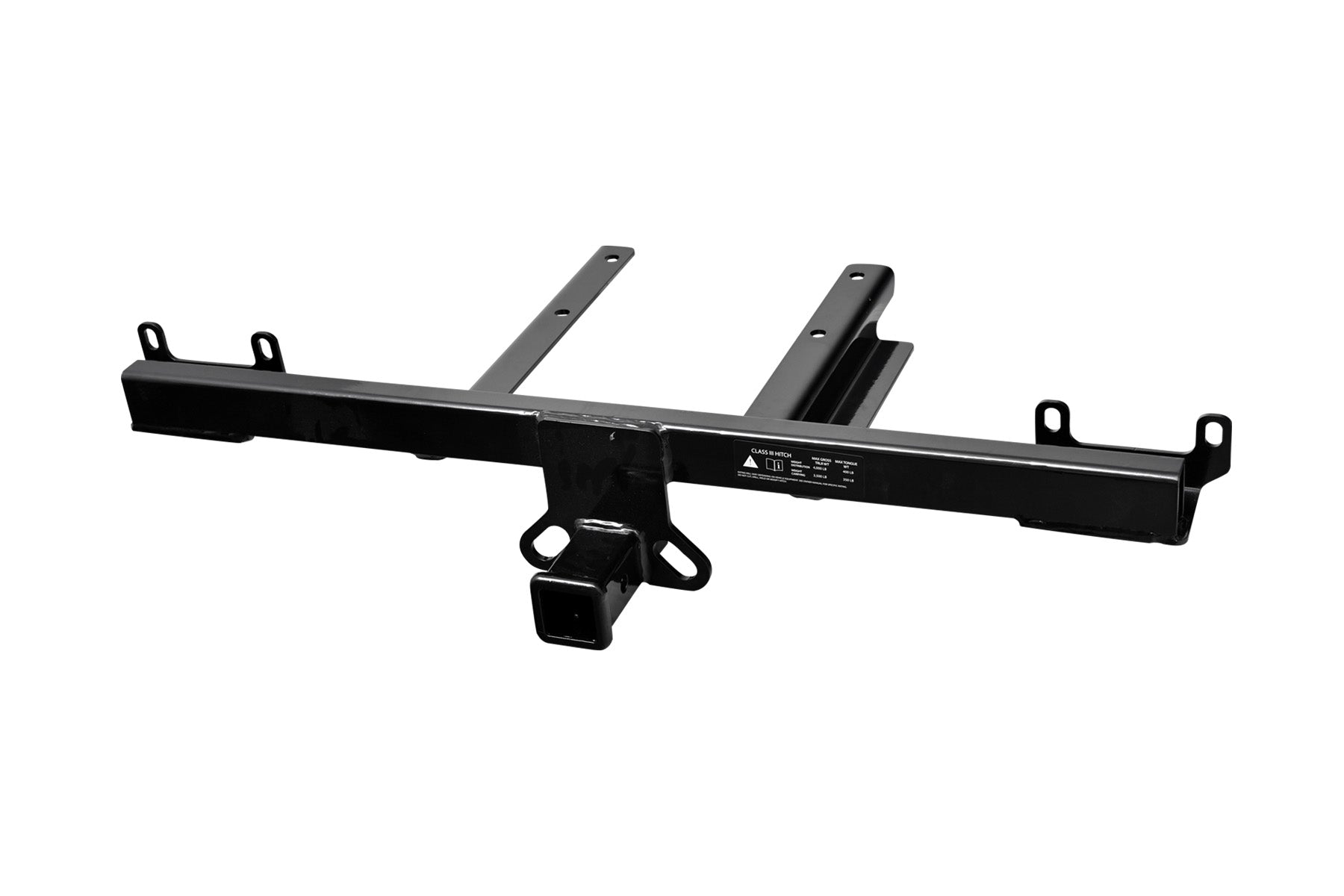 MilesRunner For 2006-2011 Benz W164 ML Class 3 Trailer Hitch Tow Receiver 2" - Black