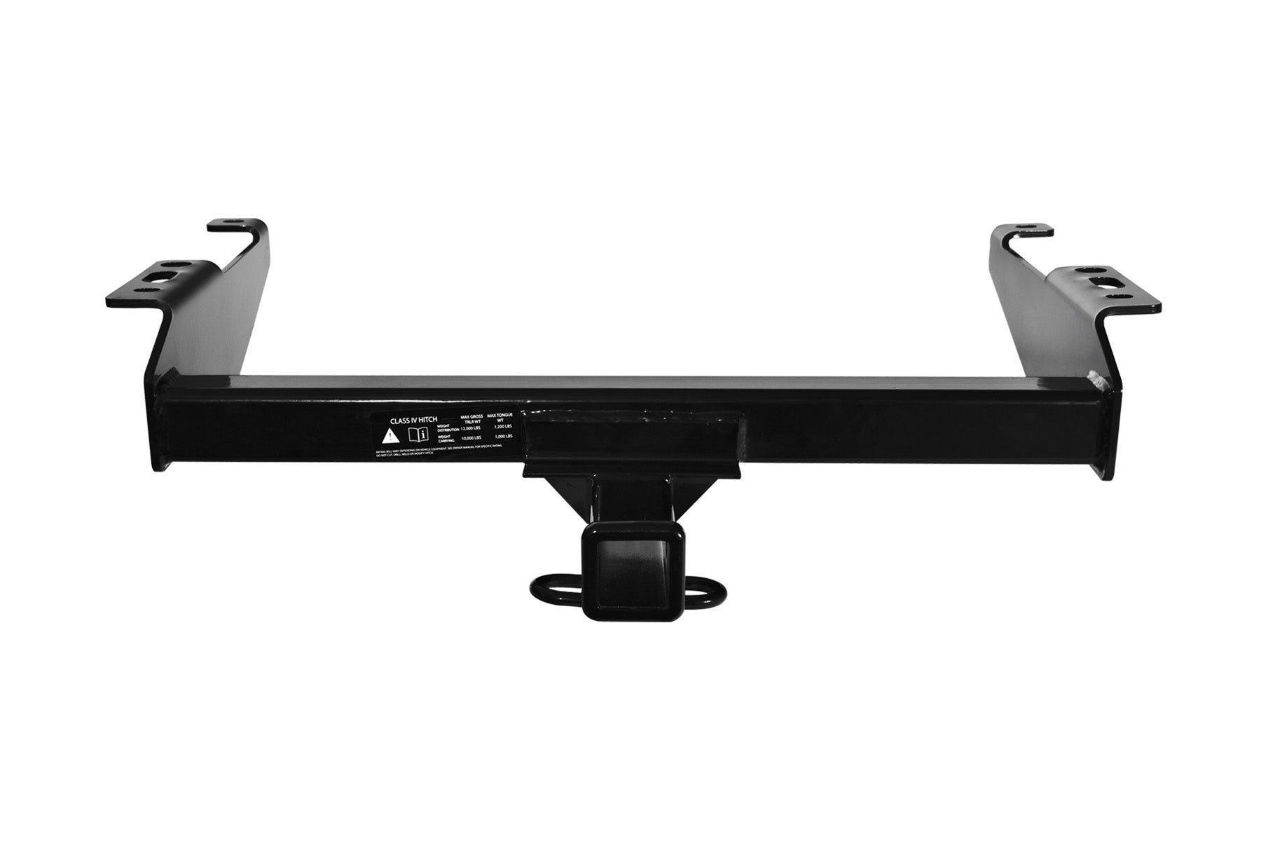 MilesRunner For 1988-2000 Chevy C10 C/K Class 4 Trailer Hitch Tow Receiver 2" - Blk