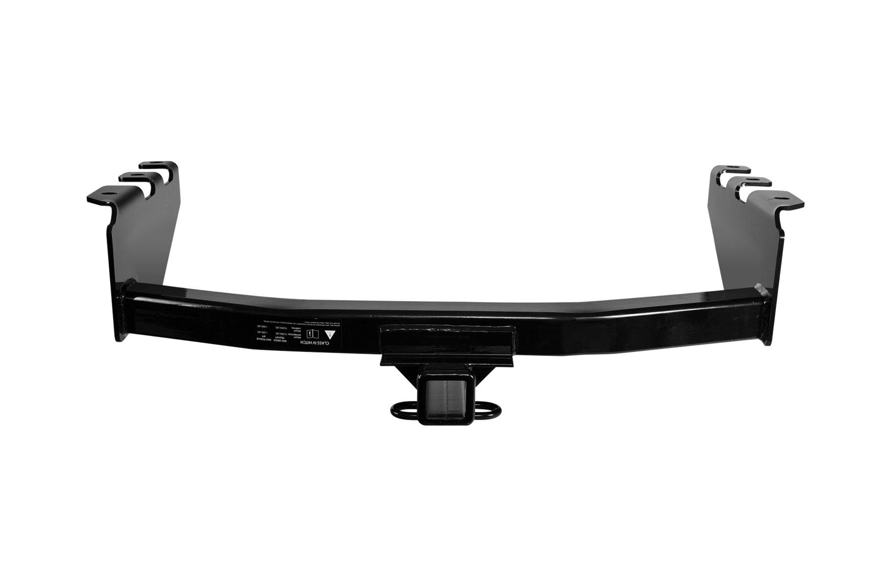 MilesRunner For 07-18 Silverado/Sierra 1500 Class 4 Trailer Hitch Receiver 2" -Black