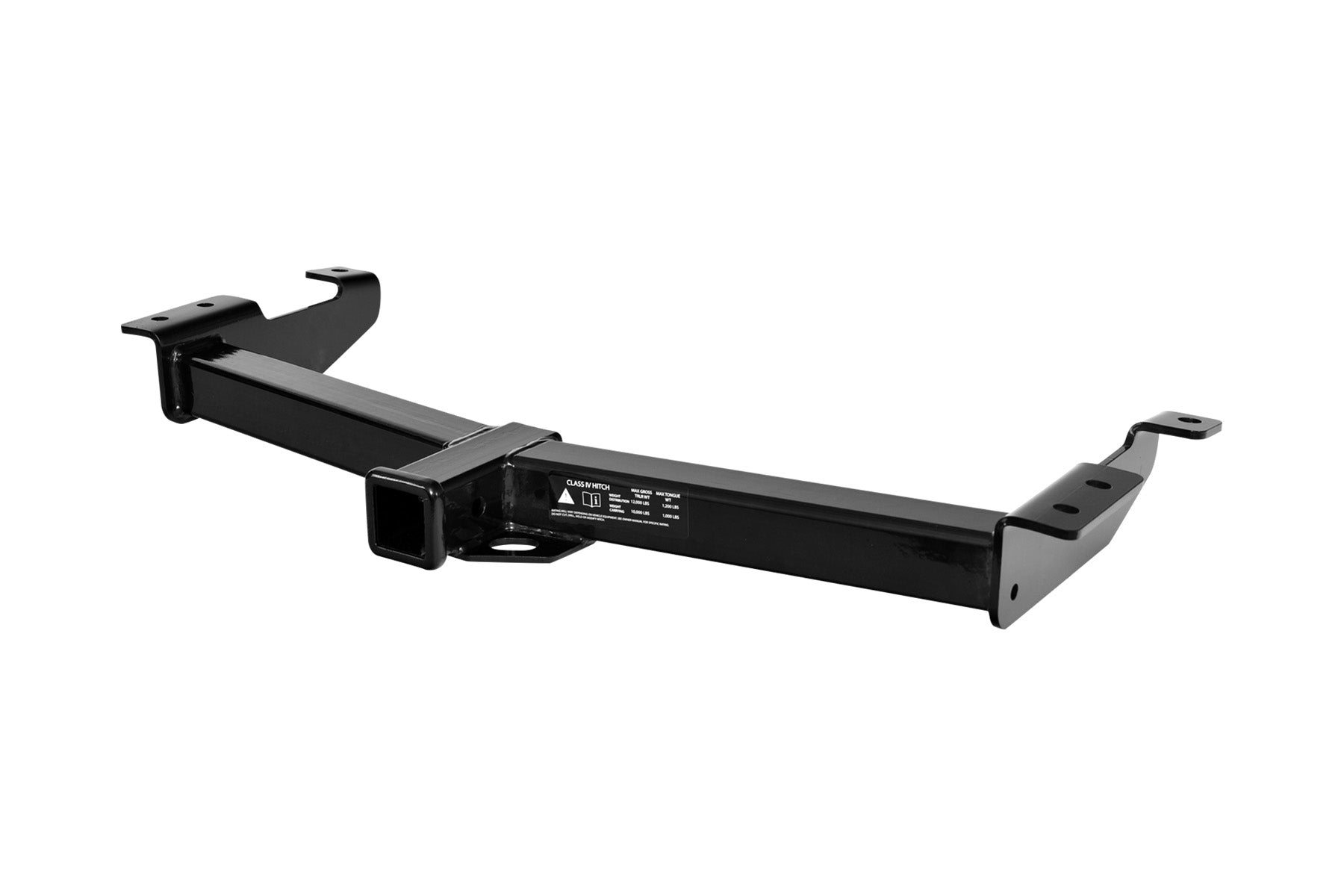 MilesRunner For 2003-2014 Ford E150/E250 Class 4 Trailer Hitch Tow Receiver 2" - Blk
