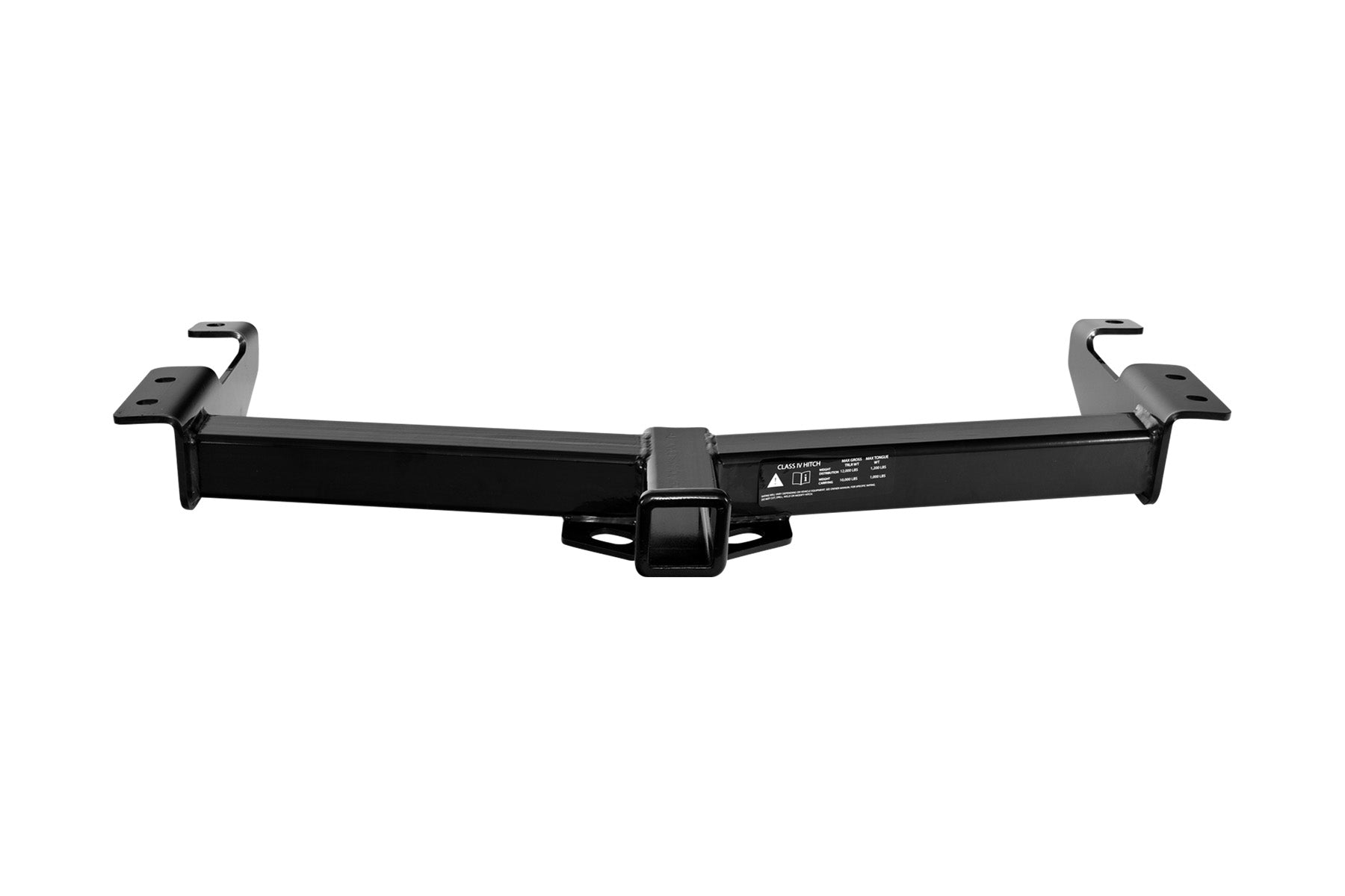 MilesRunner For 2003-2014 Ford E150/E250 Class 4 Trailer Hitch Tow Receiver 2" - Blk